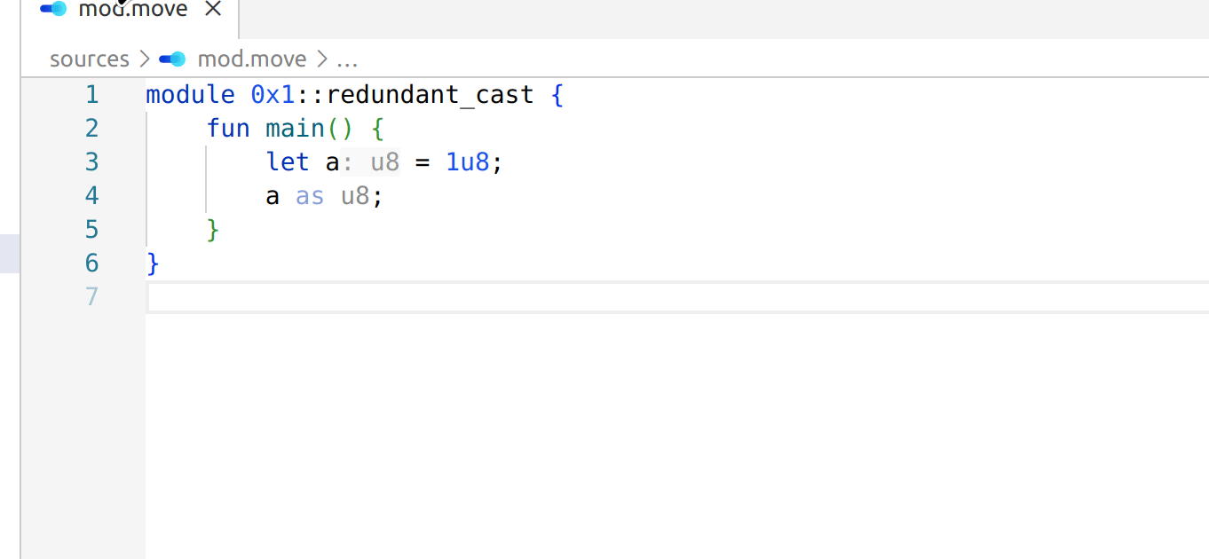 Redundant integer type cast
